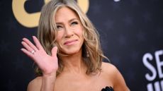 Jennifer Aniston attends the 29th Annual Critics Choice Awards at Barker Hangar on January 14, 2024 in Santa Monica, California