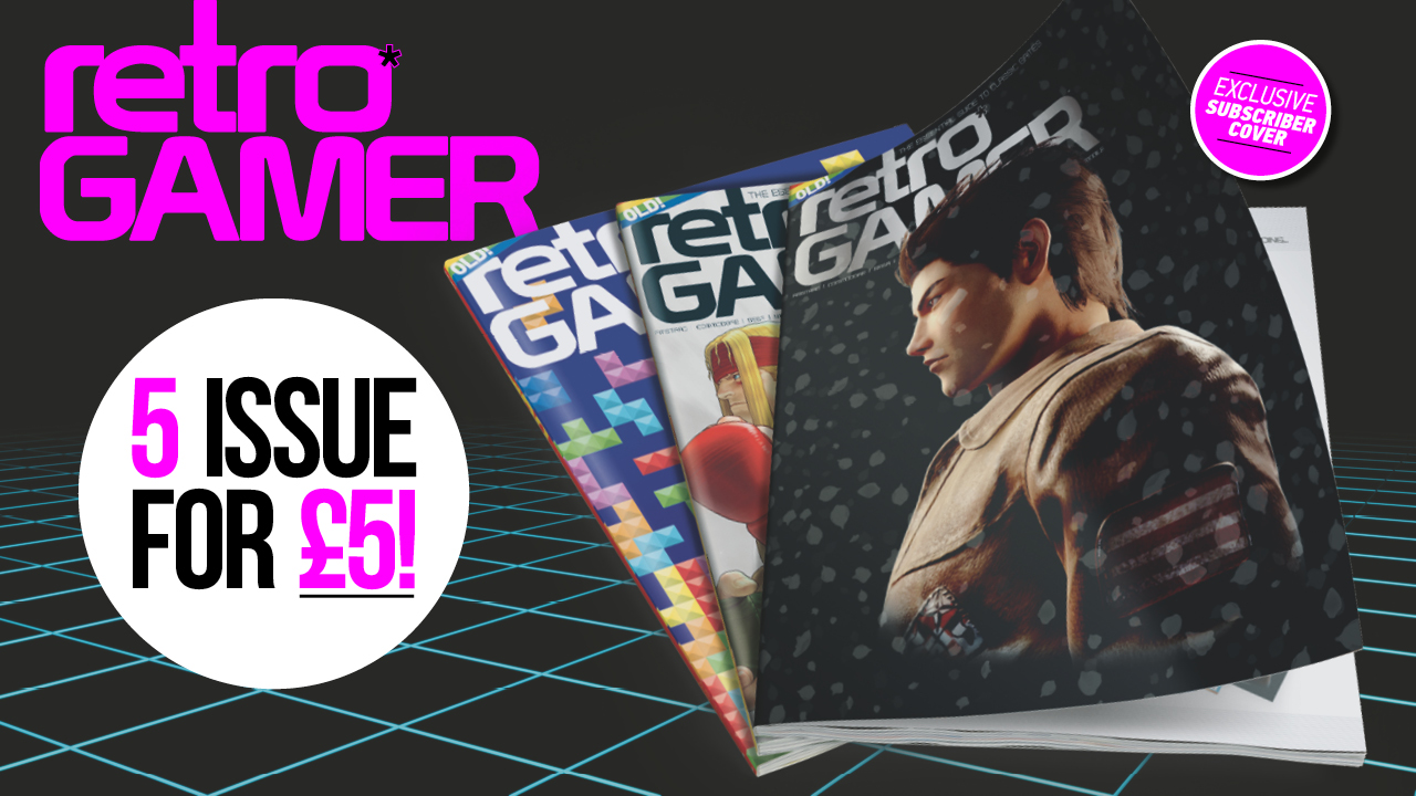 Summer sale special! Get 5 issues of Retro Gamer for just £5 / $5