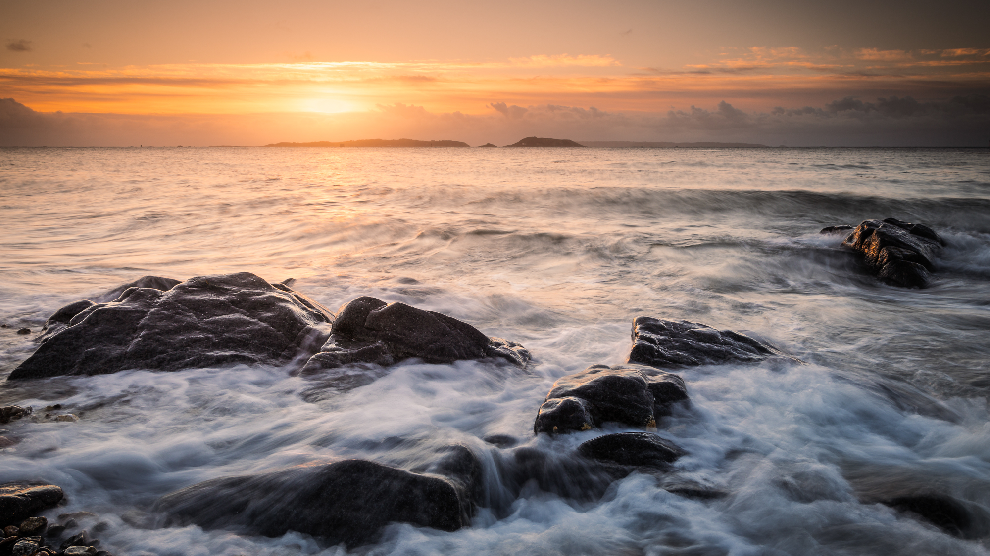 Landscape photographer takes it slow with coastal shots near his island ...