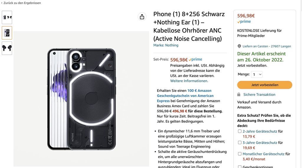 Nothinh phone (1) bundle