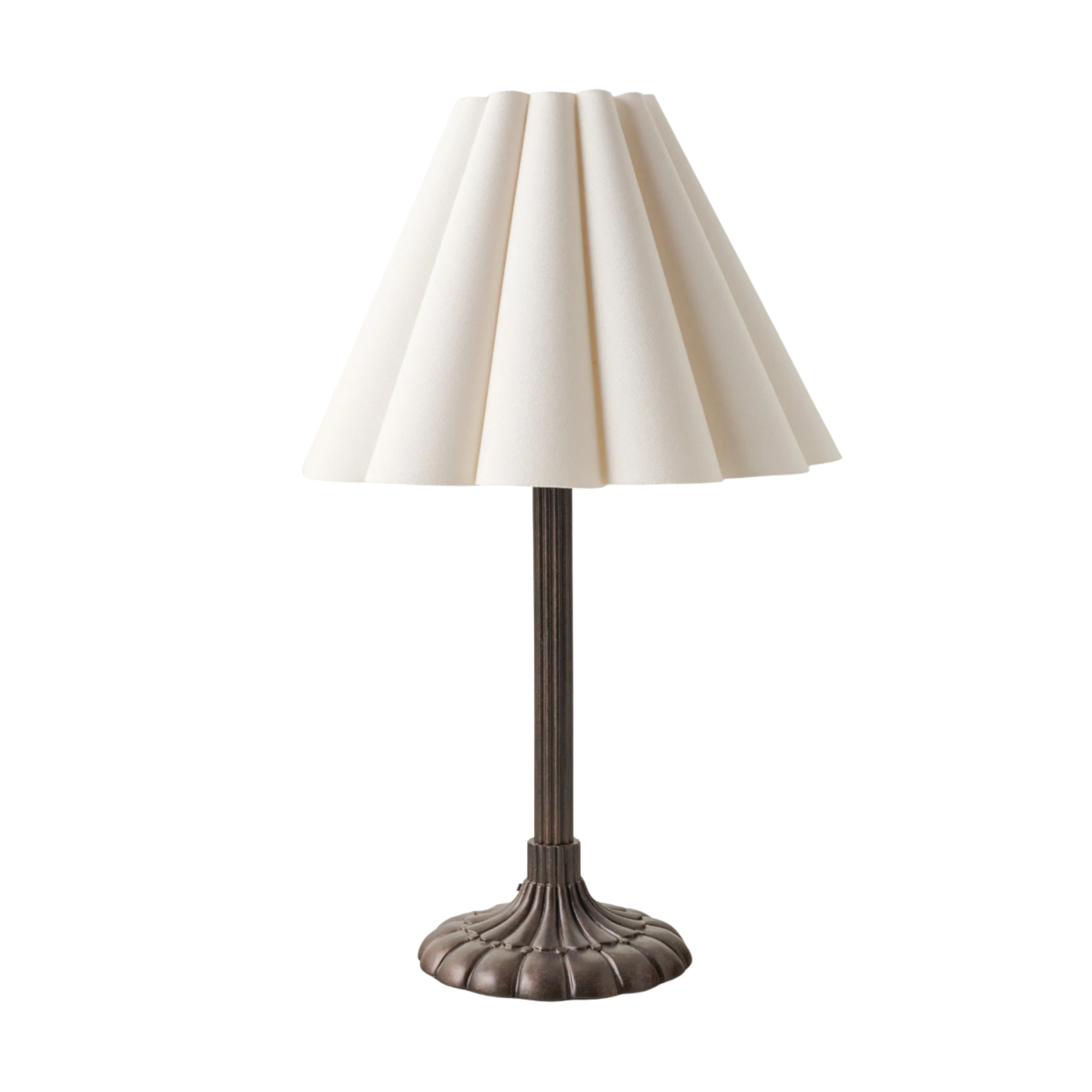 a small table lamp