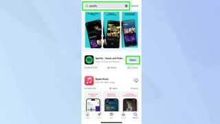 Spotify highlighted in App Store 