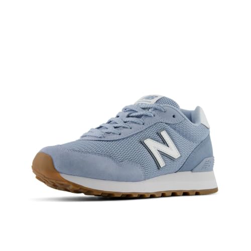 New Balance Women's 515 Sneaker, Light Arctic Grey/nb 103 White, 6