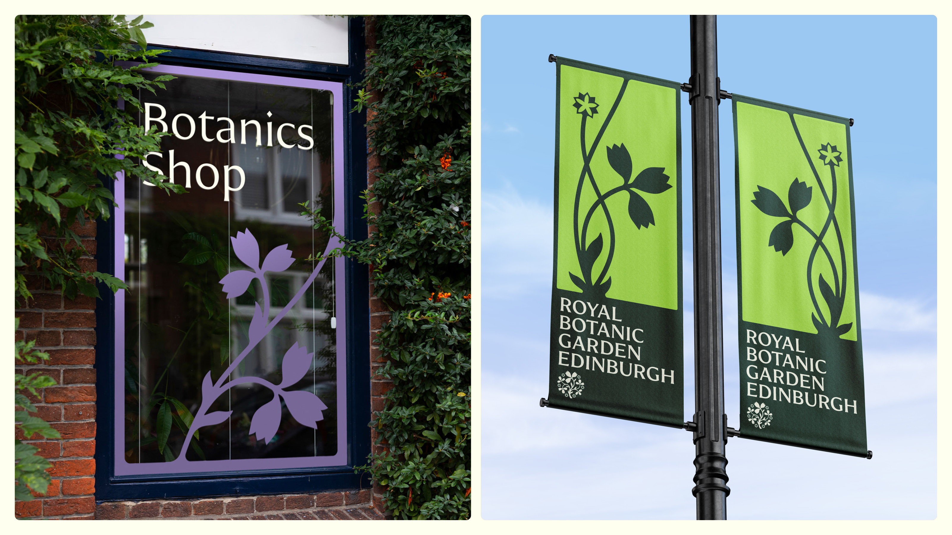Royal Botanic Garden of Edinburgh branding