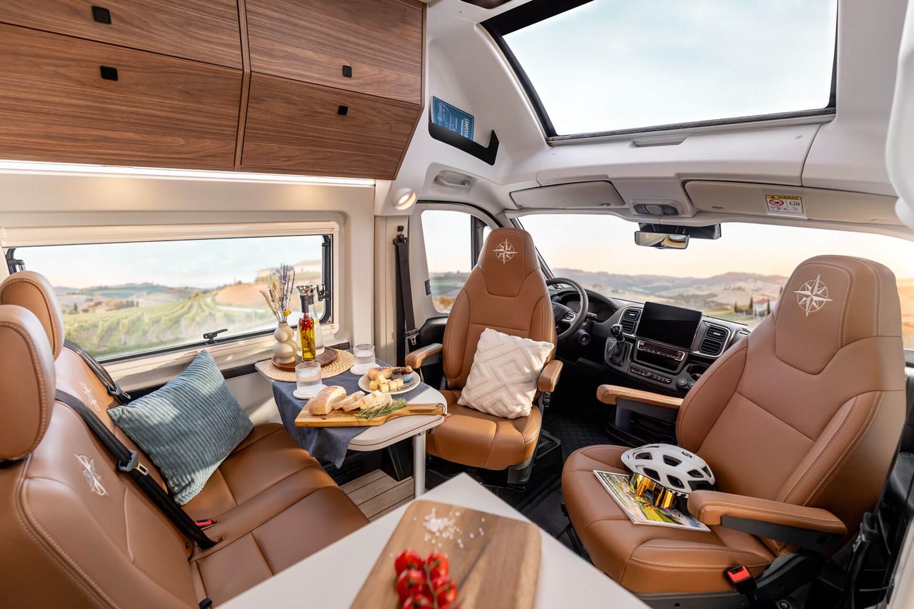 Onboard the Westfalia Columbus Liner camper van
