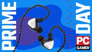 Linsoul Tripowin x 0DiBi Vivace IEMs on a custom PC Gamer Prime Day background.