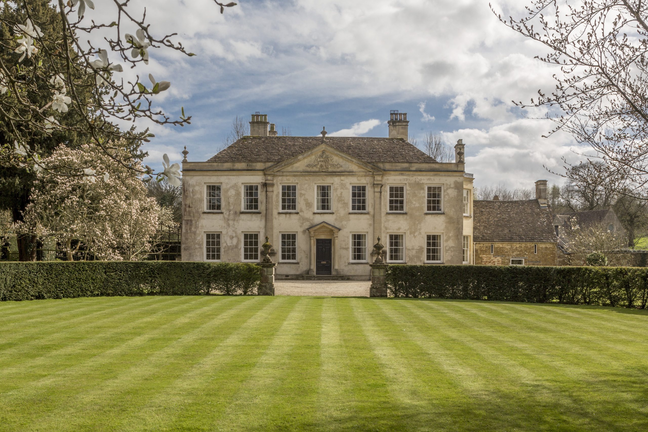 Piers Court, Stinchcombe, Gloucestershire. The former home of novelist Evelyn Waugh.