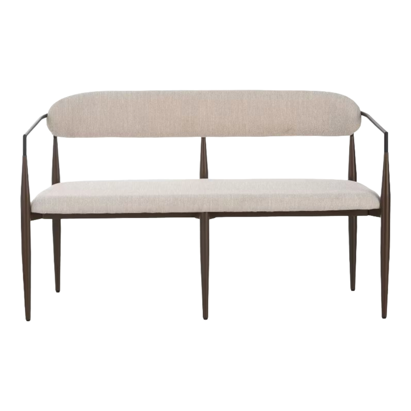 Target, Christopher Knight Home Piper Modern Iron Frame Upholstered 55" Loveseat