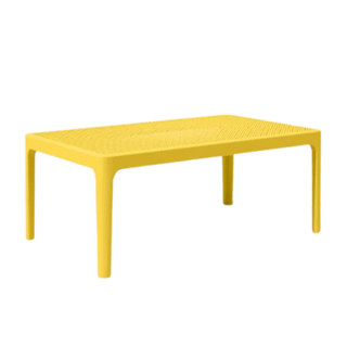 yellow coffee table