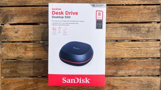 A SanDisk Desk Drive SSD 8TB