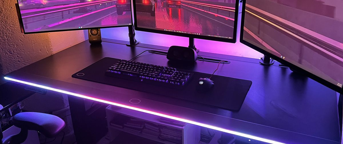 Cooler Master GD160 ARGB Gaming Desk Review: Perfect Ambiance