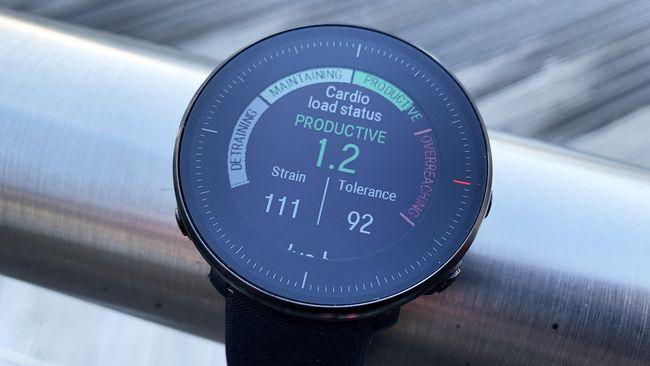polar vantage v battery life