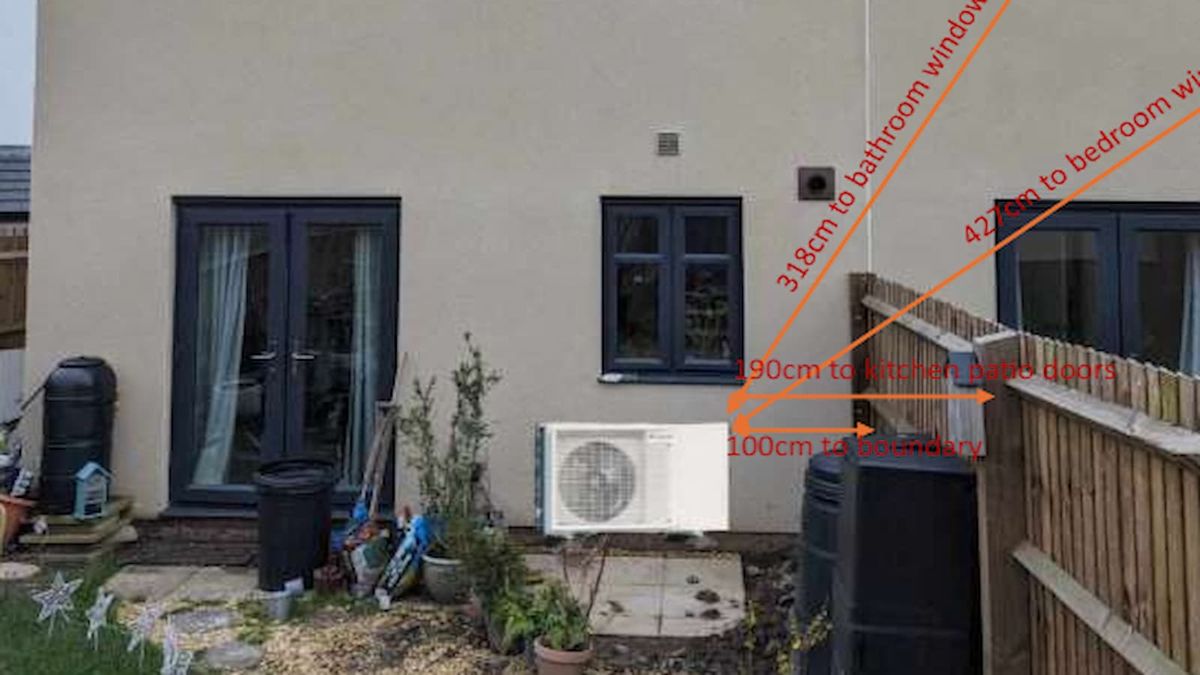 Why this homeowner needed planning permission for a heat pump in his garden