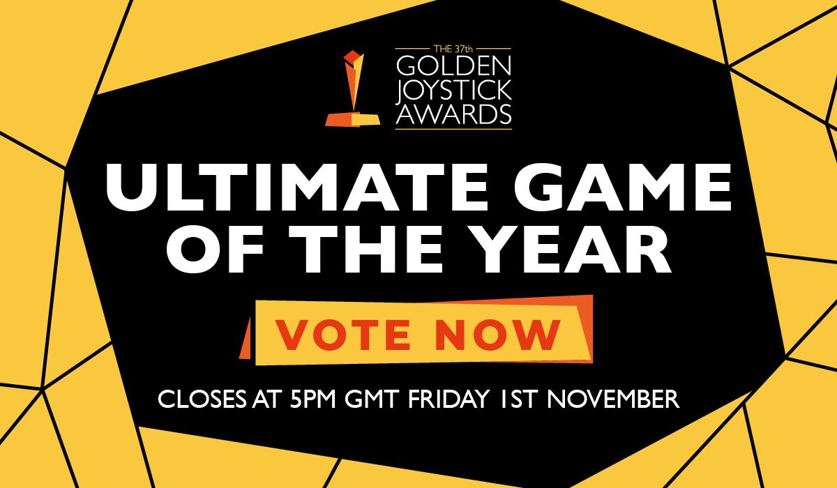 There's not long left to vote for 'Ultimate Game of the Year' in the Golden Joystick Awards