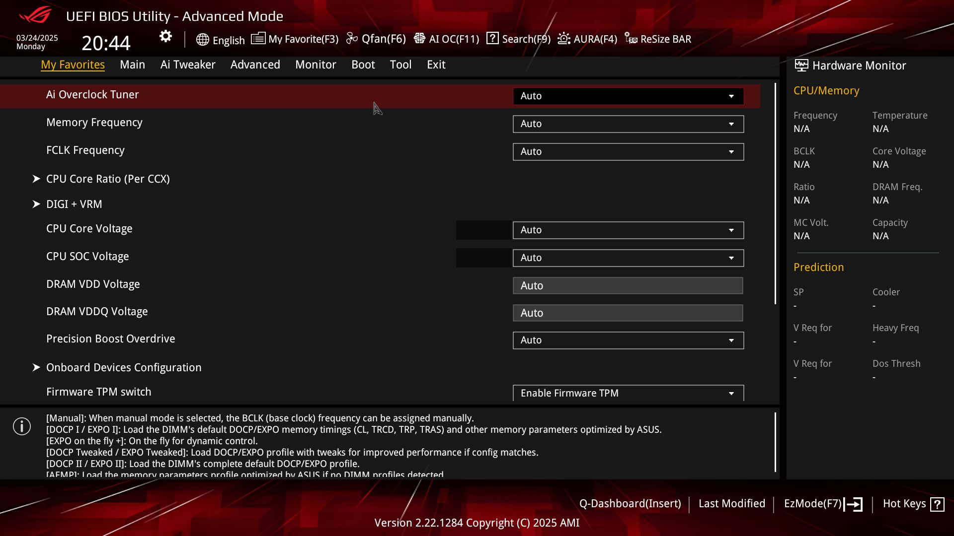 Asus ROG Strix X870E-E Gaming Wifi