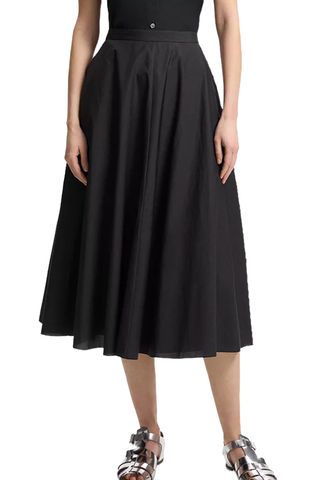 High Waist Full Circle Skirt