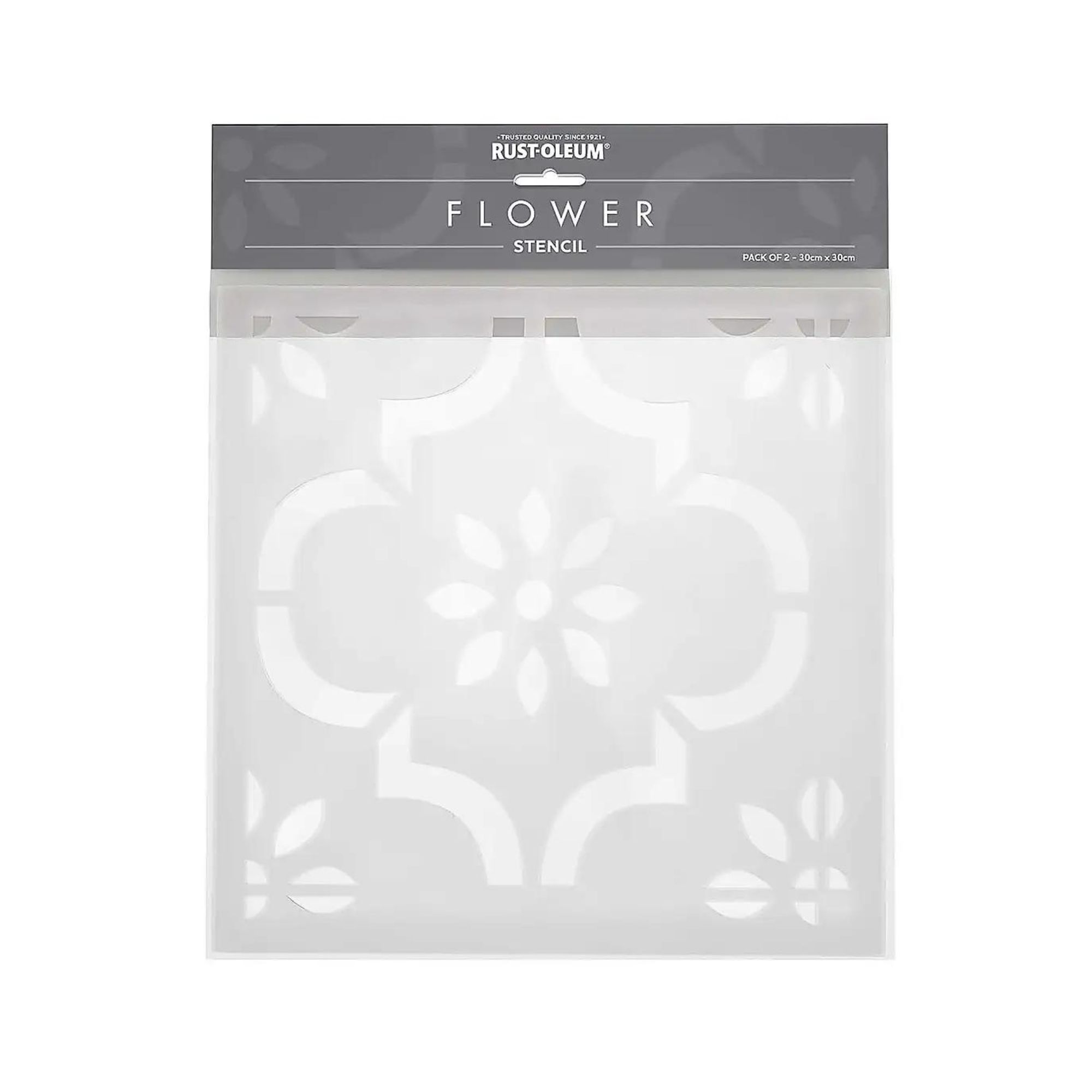 picture of Rust-Oleum Flower Stencil Pack of 2