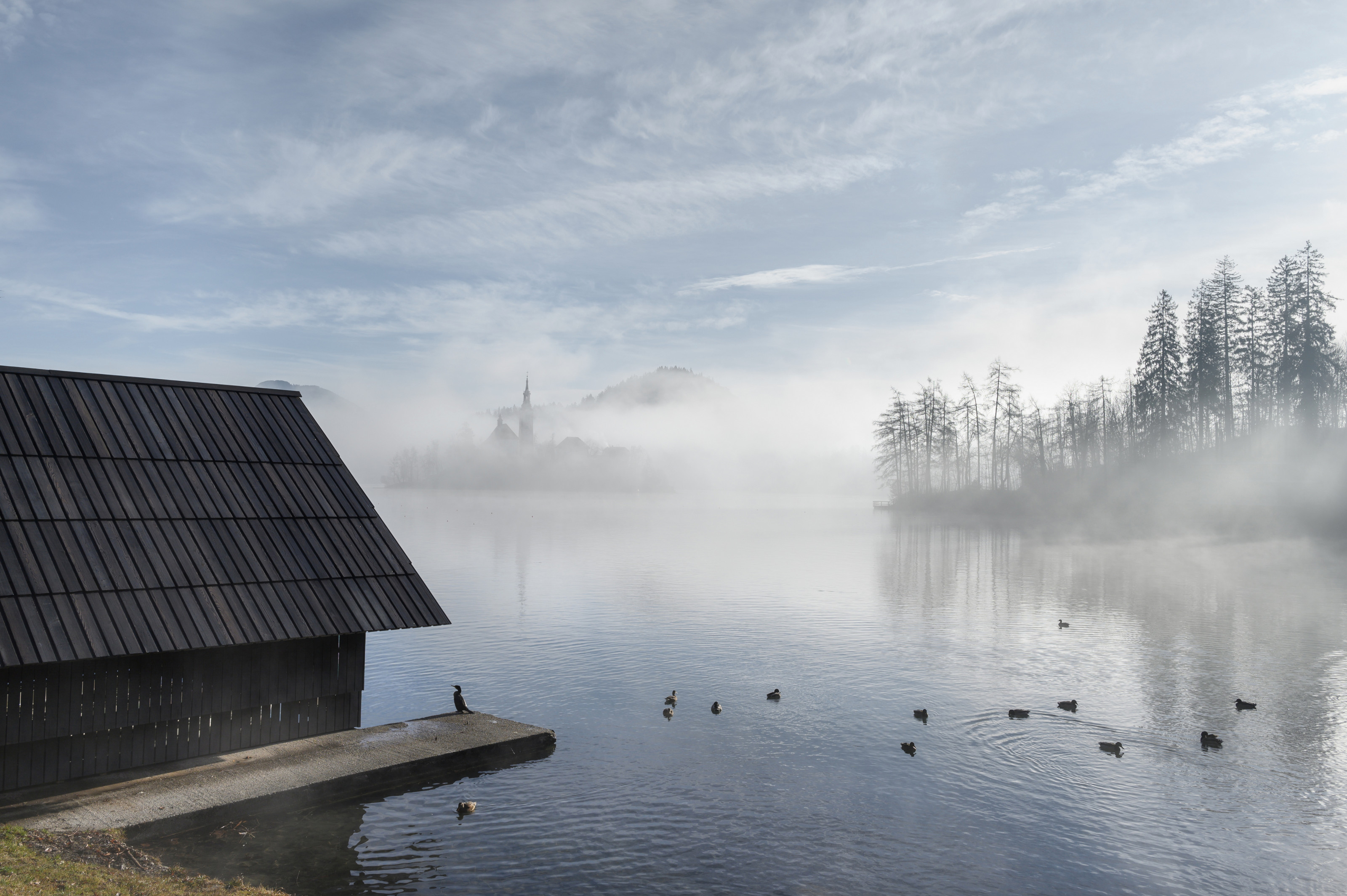Boathouse Zaka, Lake Bled by OFIS Architects