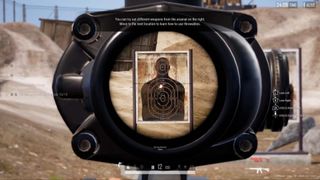 Player Unknown's Battlegrounds basic training firing range weapon practice