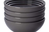 Le Creuset Stoneware Set of 4 Soup Bowls in Oyster $68