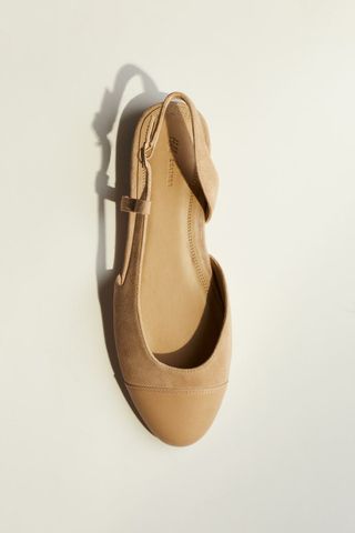 Suede Ballet Pumps