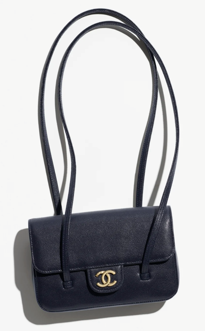 Chanel, Chanel Clutch With Leather Straps