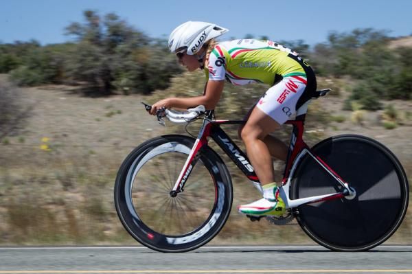 Jasmine Glaisser (Colavita) had a great TT today for fifth place.