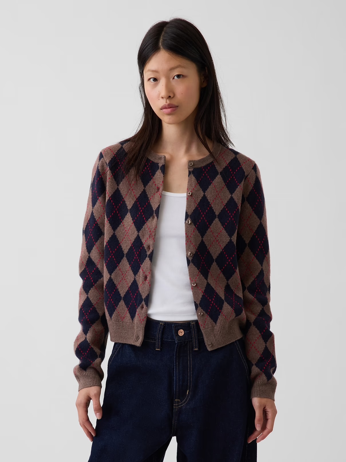 Gap, Cashsoft Crop Cardigan