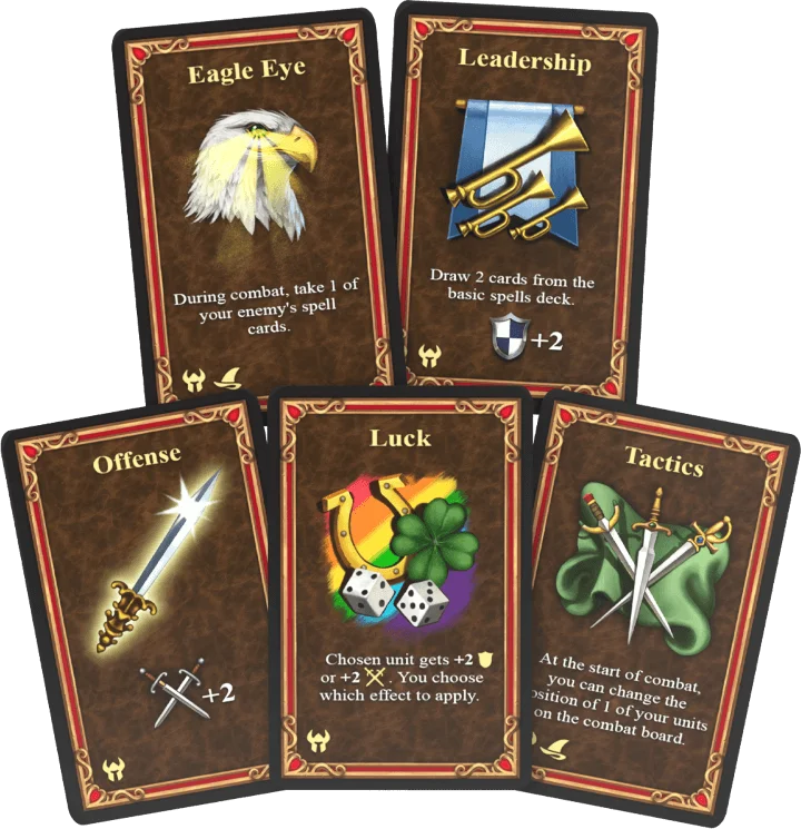 Heroes of Might and Magic 3 the board game pieces