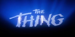 The title card for The Thing