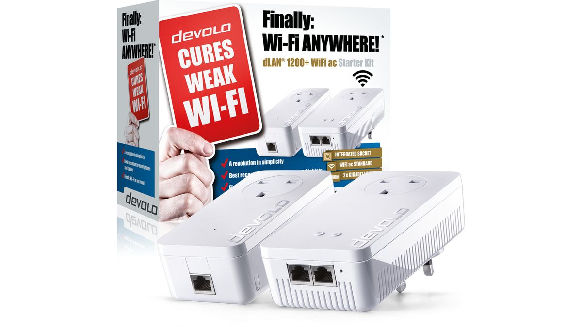 You can enjoy WiFi everywhere with dLAN 1200 + WiFi