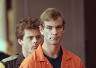 Face of evil...the real Jeffrey Dahmer.