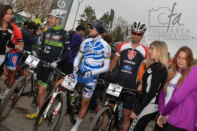 The elite riders are ready