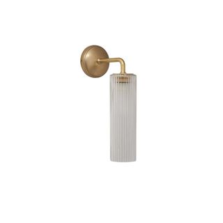 Claremont Small Wall Light Fluted Glass