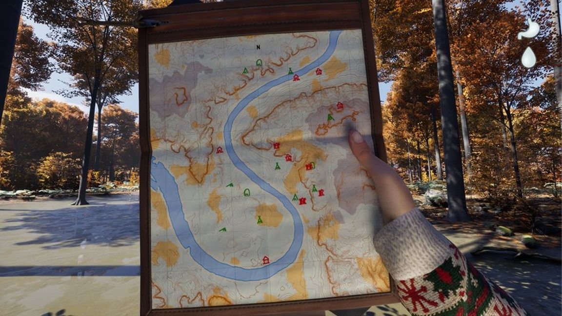 Prologue: Go Wayback!; computer generated scenes from a video game showing mountains, forests and woodlands