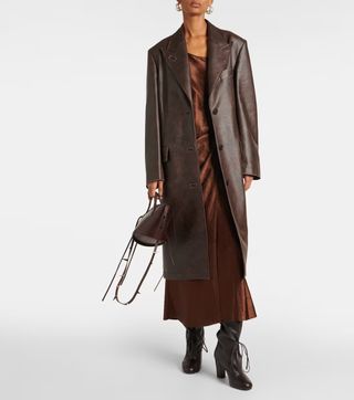 ACNE STUDIOS, Ovittor faux leather coat