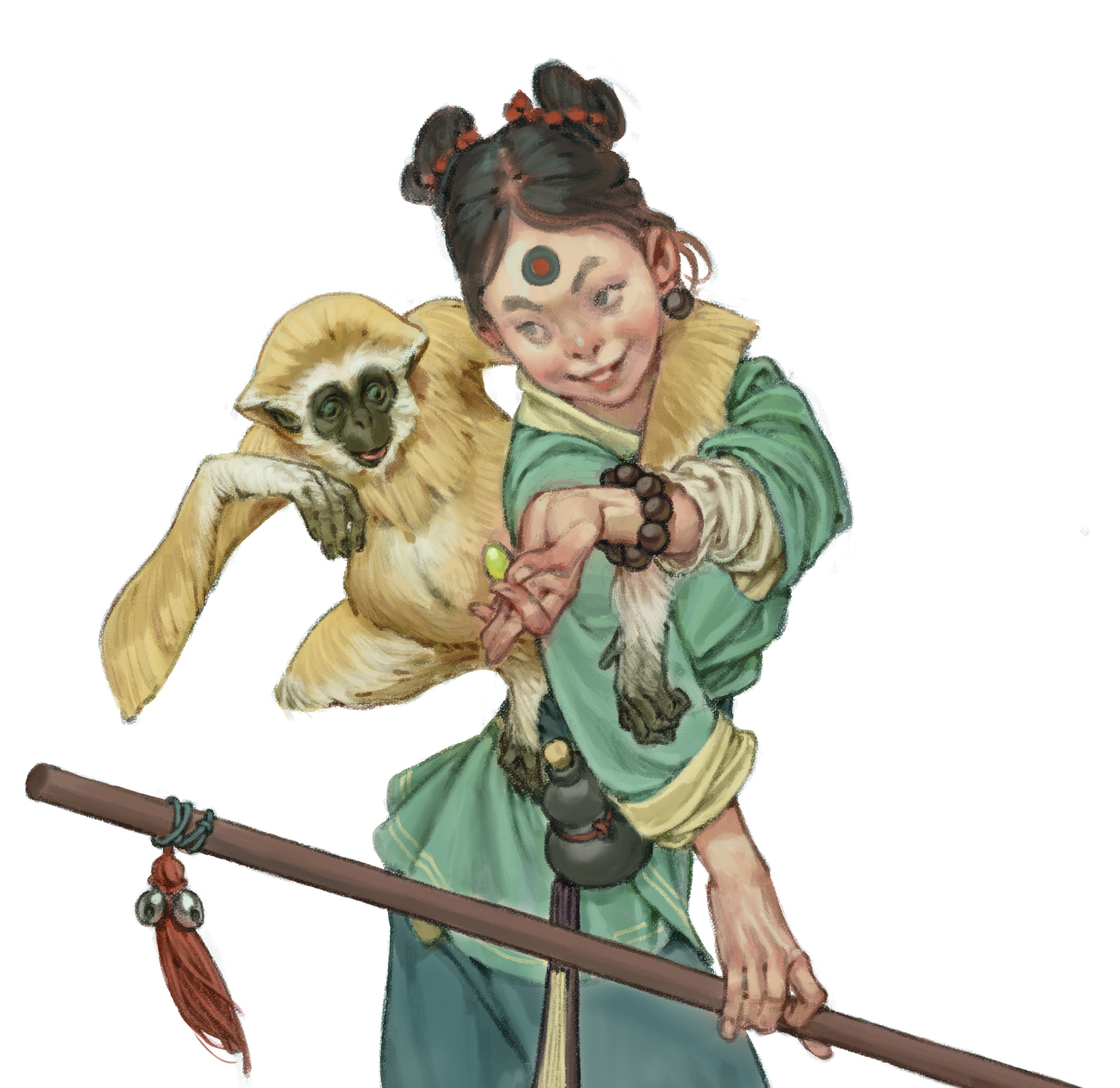 Drawing from a Character art tutorial