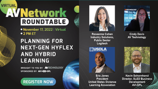 AVNetwork Roundtable: ​Planning for Next-Gen HyFlex and Hybrid Learning