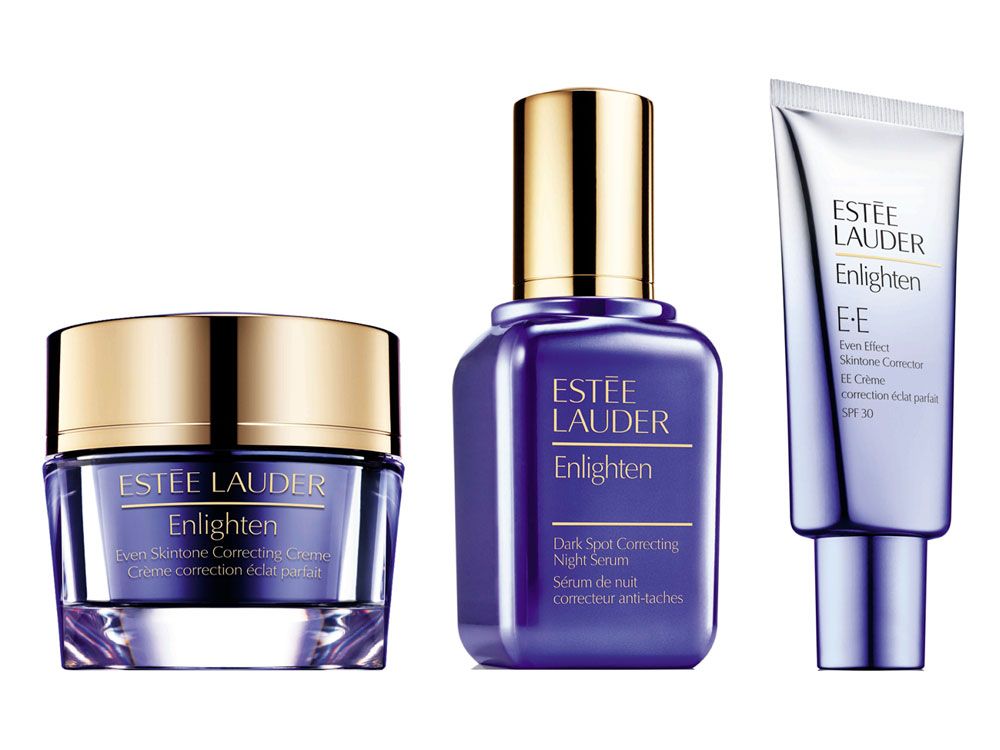 Photo of the new Estee Lauder Enlighten Range