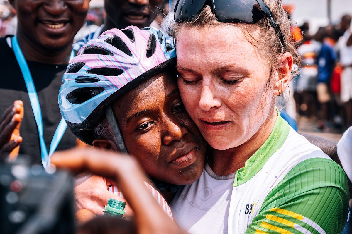 Picture by Oskar ScarsbrookSWpixcom 2630042023 Cycling SIS Science in Sport Tour de Lunsar 2023 Sierra Leone Africa