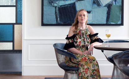 Stéphanie Watine Arnault in her London apartment