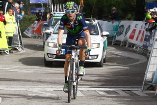 Alejandro Valverde cliombs to the win at Ruta del Sol.