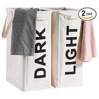 Light and dark Laundry Hamper | $32.99 at Amazon