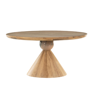 Round Solid Wood Dining Table