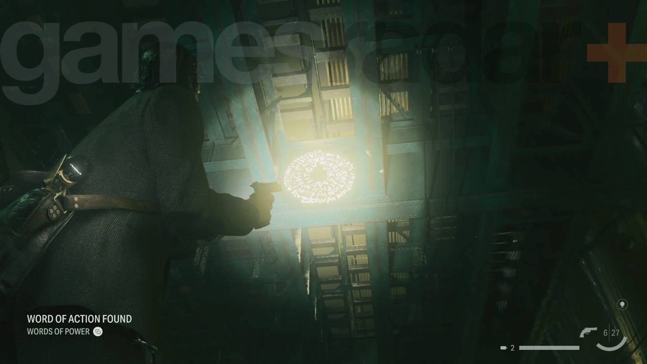 Alan Wake 2 words of power dark place
