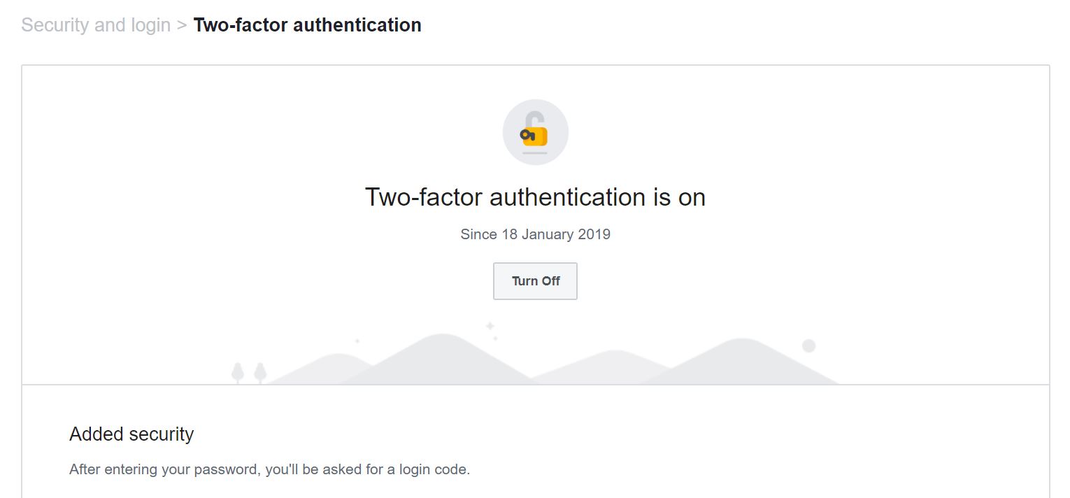 Two factor authentication в хомяке