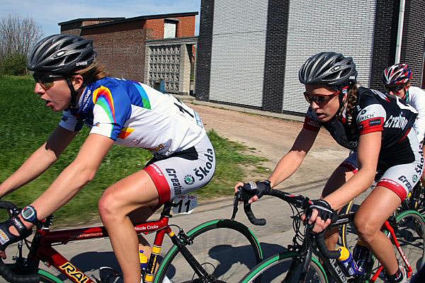 Nicole Cooke at the 2007 Tour of Flanders Women