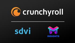 Crunchyroll SDVI and TMT logos