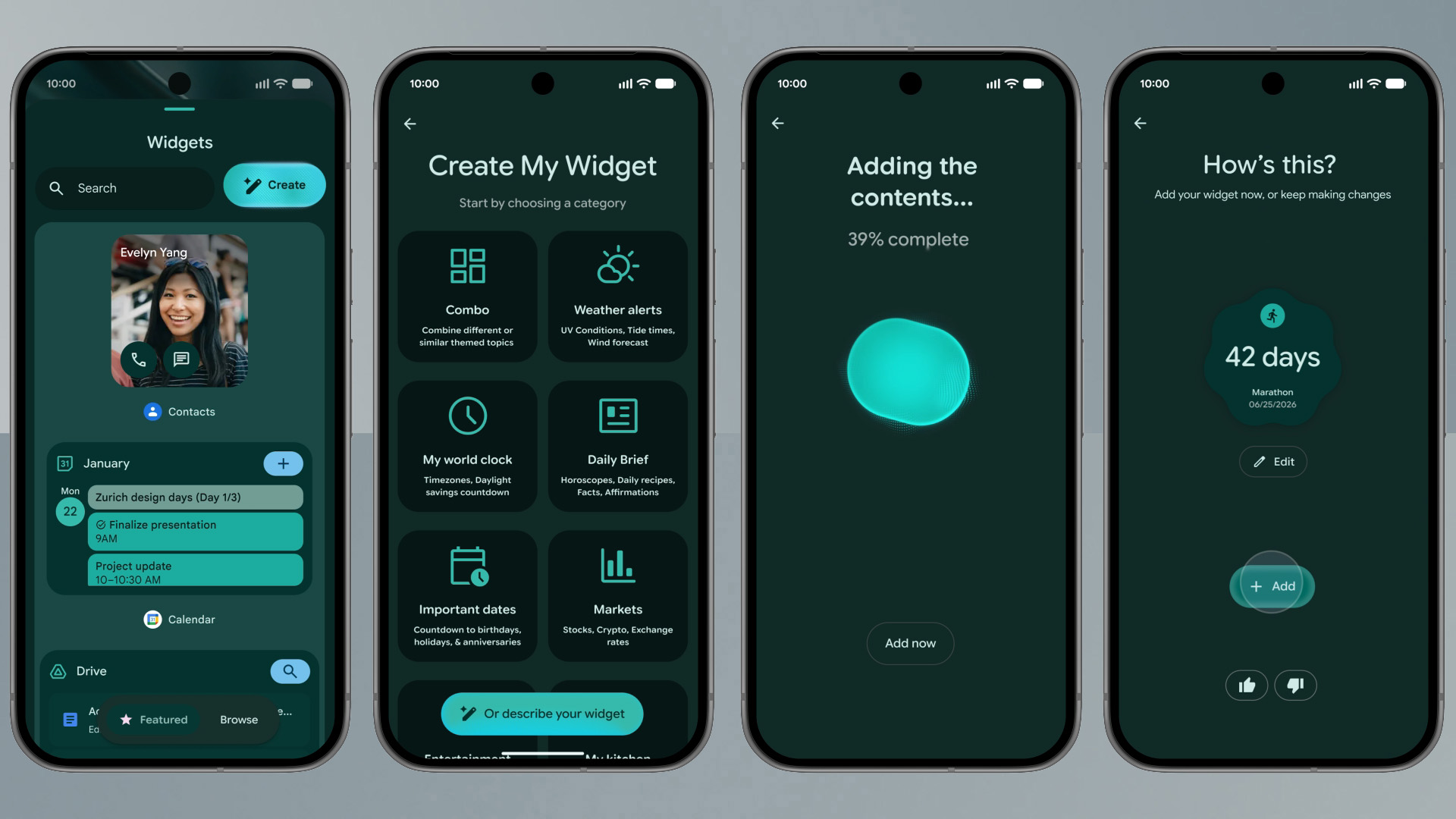 Create my Widget