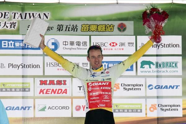 David McCann (Giant Asia) stayed in the overall lead.